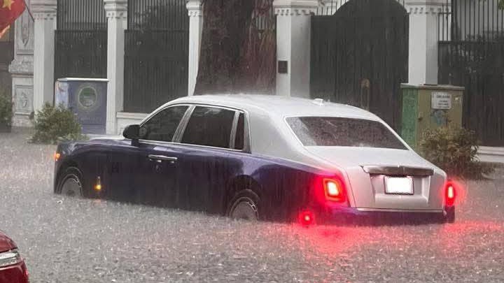 Xe bị ngập nước